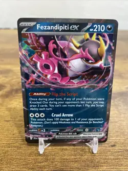 Fezandipiti EX Shrouded Fable Holo Double Rare Pokemon TCG Card 038/064 - Image 1