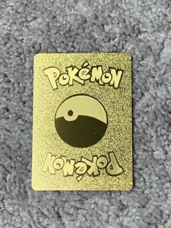 Pokemon Slowpoke&Psyduck GX HP250 Tag Team Ditch&Splash Gold Foil Fan Art Card - Image 2