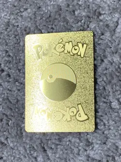 Pokemon Slowpoke&Psyduck GX HP250 Tag Team Ditch&Splash Gold Foil Fan Art Card - Image 3