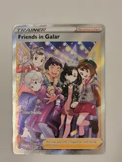 Pokemon Trainer Full Art Lot Of 3 Cards Friends of Galar, Cafe Master, Arezu NM - Image 2