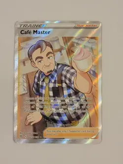 Pokemon Trainer Full Art Lot Of 3 Cards Friends of Galar, Cafe Master, Arezu NM - Image 3