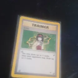 Pokemon TCG Erika Trainer Card 16/132 Holo Rare Gym Heroes LP/NM - Image 2
