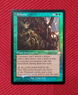 MTG Foil Arboria Retro Frame Dominaria Remastered Magic the Gathering NM - Image 1