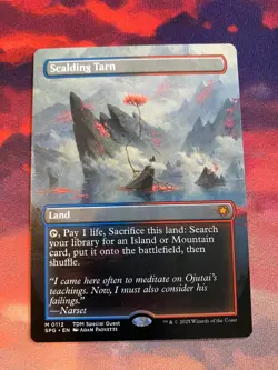MTG Special Guest Scalding Tarn Borderless - Image 1