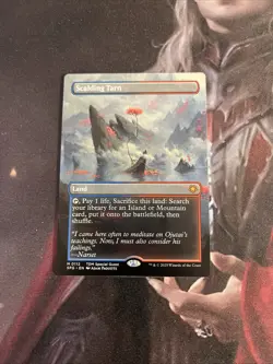 MtG Scalding Tarn - NM Borderless - Tarkir Dragonstorm Special Guest - Image 1