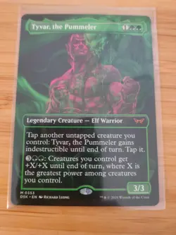 MTG Tyvar, the Pummeler Borderless 0353 Duskmourn M/NM Free UK P&P - Image 1