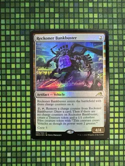 MTG Reckoner Bankbuster #255/302 Foil Rare Kamigawa: Neon Dynasty (NEO) - Image 1