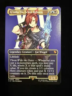 G'raha Tia, Scion Reborn (Borderless) Commander: Final Fantasy Regular - Image 1