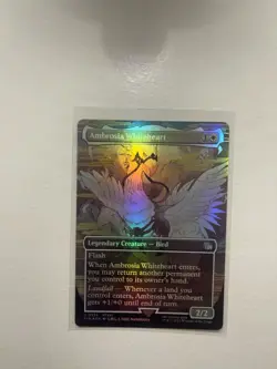Ambrosia Whiteheart 0325 Borderless Final Fantasy Foil mtg english - Image 1