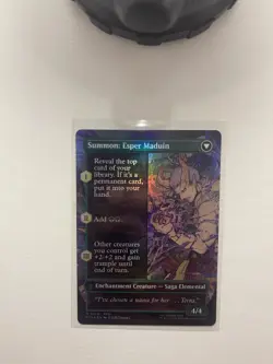 MTG Final Fantasy Esper Origins #370 - FOIL - NM - Borderless Rare - Image 2