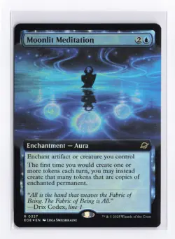Moonlit Meditation (Extended Art) (Foil) 0327 (R) MTG Edge of Eternities (EOE) - Image 1