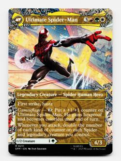 Miles Morales (0211) (Borderless) - [Marvel's Spider-Man] MTG Magic NM/M 🌳 - Image 2