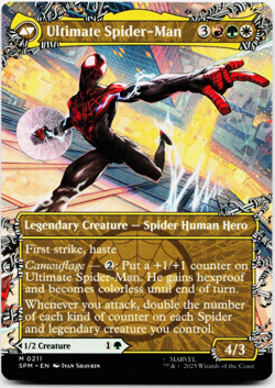 Miles Morales (0211) (Borderless) - [Marvel's Spider-Man] MTG Magic NM/M 🌳 - Image 4