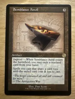 Semblance Anvil (Schematic) 115 R The Brothers' War: Retro Frame Artifacts - Image 1