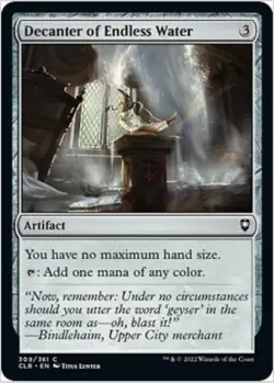 Decanter of Endless Water (Regular, #309, NM) Commander Legends: Baldur's Gate - Image 1