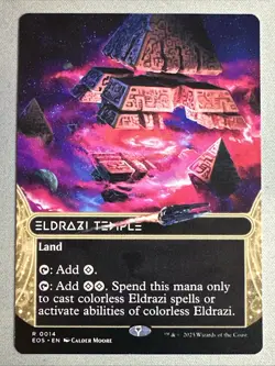 MTG / Eldrazi Temple / EOS / #14 / Regular (Borderless) / Rare / NM - Image 1