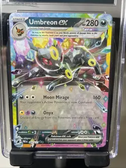 Pokemon tcg- Umbreon EX - Prismatic Evolutions 060/131 - CGC Grade 10 - Image 3