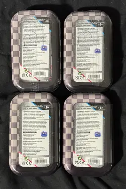Pokemon Black Bolt White Flare Unova Mini Tins Lot of 4 NEW SEALED - Image 2
