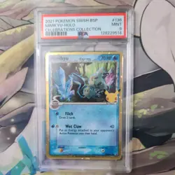 Mimikyu Celebrations Delta Species Promo SWSH136 Black Star Pokemon - PSA 9 Mint - Image 1