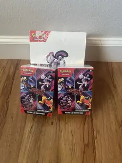 Pokemon TCG Destined Rivals Booster Box and 2 Booster Bundles LOT BUNDLE - Image 2