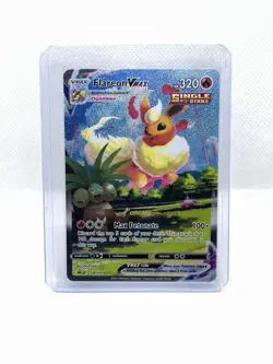 Flareon VMAX SWSH180 Full Art 2021 Pokemon Premium Collection Promo NM/M - Image 3