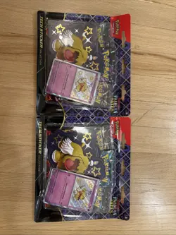 Pokemon TCG Palawan Fates Tech Sticker Collection Lot Of Three Sealed - Image 2
