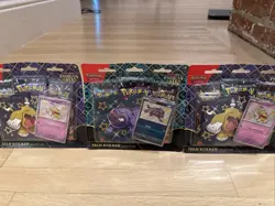 Pokemon TCG Palawan Fates Tech Sticker Collection Lot Of Three Sealed - Image 4