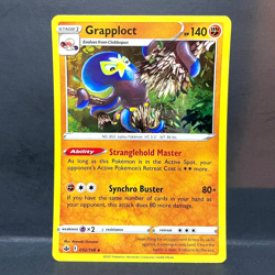 2021 POKEMON CHILLING REIGN GRAPPLOCT 092/198 HOLO (RARE) - Image 1