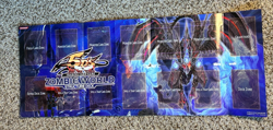 USED YuGiOh TCG Trading Card Game Zombie World Structure Deck Poster Battlefield - Image 1
