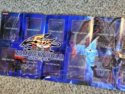 USED YuGiOh TCG Trading Card Game Zombie World Structure Deck Poster Battlefield - Image 2