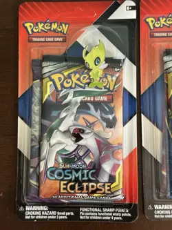 Cosmic Eclipse Blister 4 Pack Full Art UNPUNCHED! Pokemon Card Tcg New Sealed! - Image 4