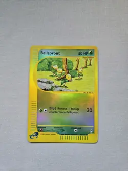 Pokemon TCG Bellsprout Aquapolis Reverse Holo Card 45/147 2002 - Image 1