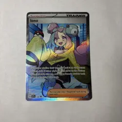Pokemon TCG Iono 124 Scarlet & Violet Promo Cards Near Mint English NM - Image 1