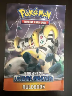 Pokemon Trading Card Game Diamond & Pearl Legends Awakened Cardlist Rulebook - Image 5