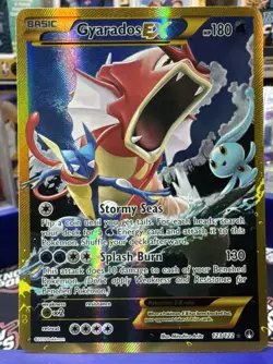Pokemon TCG Gyarados EX 123/122 XY Breakpoint 2016 Secret Holo Rare Card - Image 2