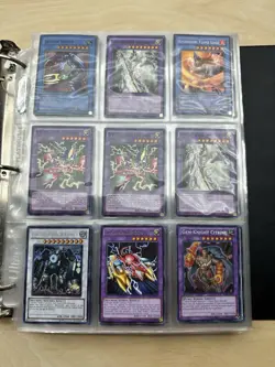 Yugioh Card Binder Collection 176 Cards Mostly Rares Super Ultra & Secret Rares - Image 1