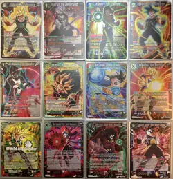 Dragon Ball Super Card 56 Cards Lot Mix Of ST/SPR/EX/SR/R/UC/C/PR All Shinny NM - Image 2