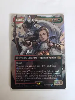 Balthier And Fran R0538 Surge Foil Magic The Gathering Card Final Fantasy - Image 1