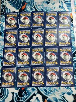 20 Vintage Pokemon Cards Lot: Base Set Jungle WOTC NM-HP English - Image 2