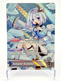 Hololive Official Card Game Blooming Radiance Amane Kanata hBP01-001 NM - Image 1