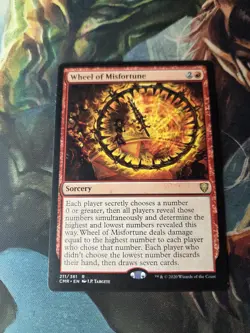 Wheel of Misfortune Commander Legends #211 Rare - Image 2