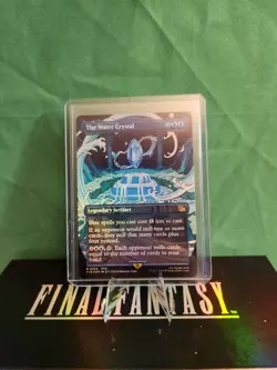 The Water Crystal (Borderless) Foil Final Fantasy x Universes Beyond 0333 - Image 1