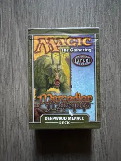 Magic the Gathering Mercadian Masques Deepwood Menace Theme Deck MTG - Image 1