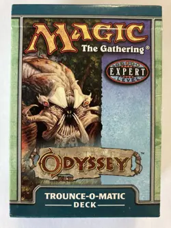 Magic The Gathering ODYSSEY TROUNCE-O-MATIC Theme Deck VINTAGE Unsealed 2001 - Image 1