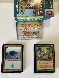 Magic The Gathering ODYSSEY TROUNCE-O-MATIC Theme Deck VINTAGE Unsealed 2001 - Image 2