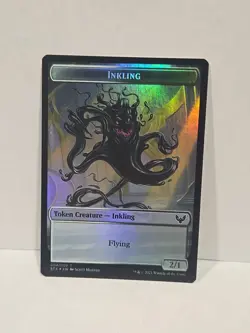 Elemental (2) Inkling Double-sided Token (4) Strixhaven: School of Mages Foil - Image 2