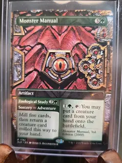 Monster Manual Secret Lair Drop MTG Regular Near Mint - Image 1