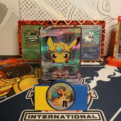 Seiya Pikachu | Radiant Cosplay Pikachu Pokemon Cards | #16 | Read Description - Image 1