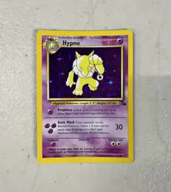 🔥 Hypno 8/62 🔥Original Holo Rare Fossil Set Pokemon Card WOTC 1999 LP - Image 1