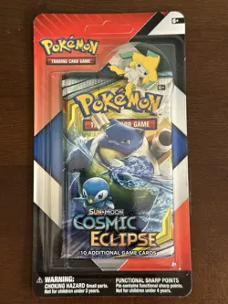 Cosmic Eclipse Blister With Blastoise Pack Art Pokemon Tcg New Sealed. Unpunched - Image 1